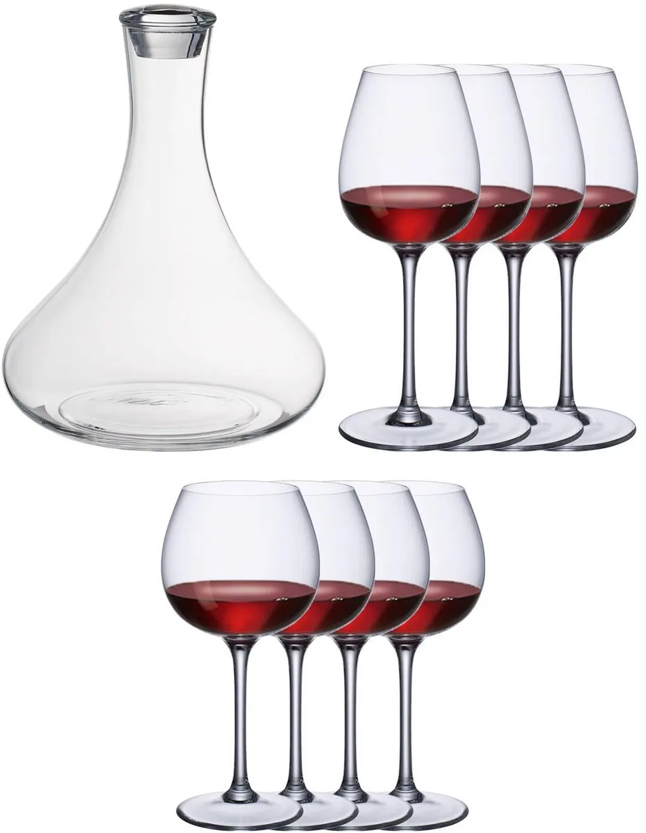 Villeroy & Boch Purismo Wine Set - 9-delig Transparant - afbeelding 3 van 6