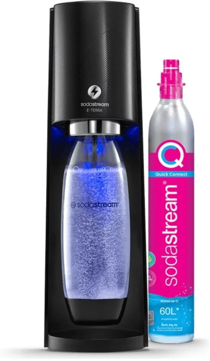 SodaStream Bruiswatertoestel E-Terra Zwart
