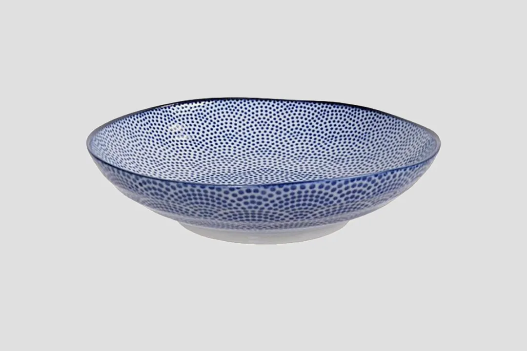 Tokyo Design Studio Nippon Blue Pastaborden Set 4 Stuks - 21x5.2cm