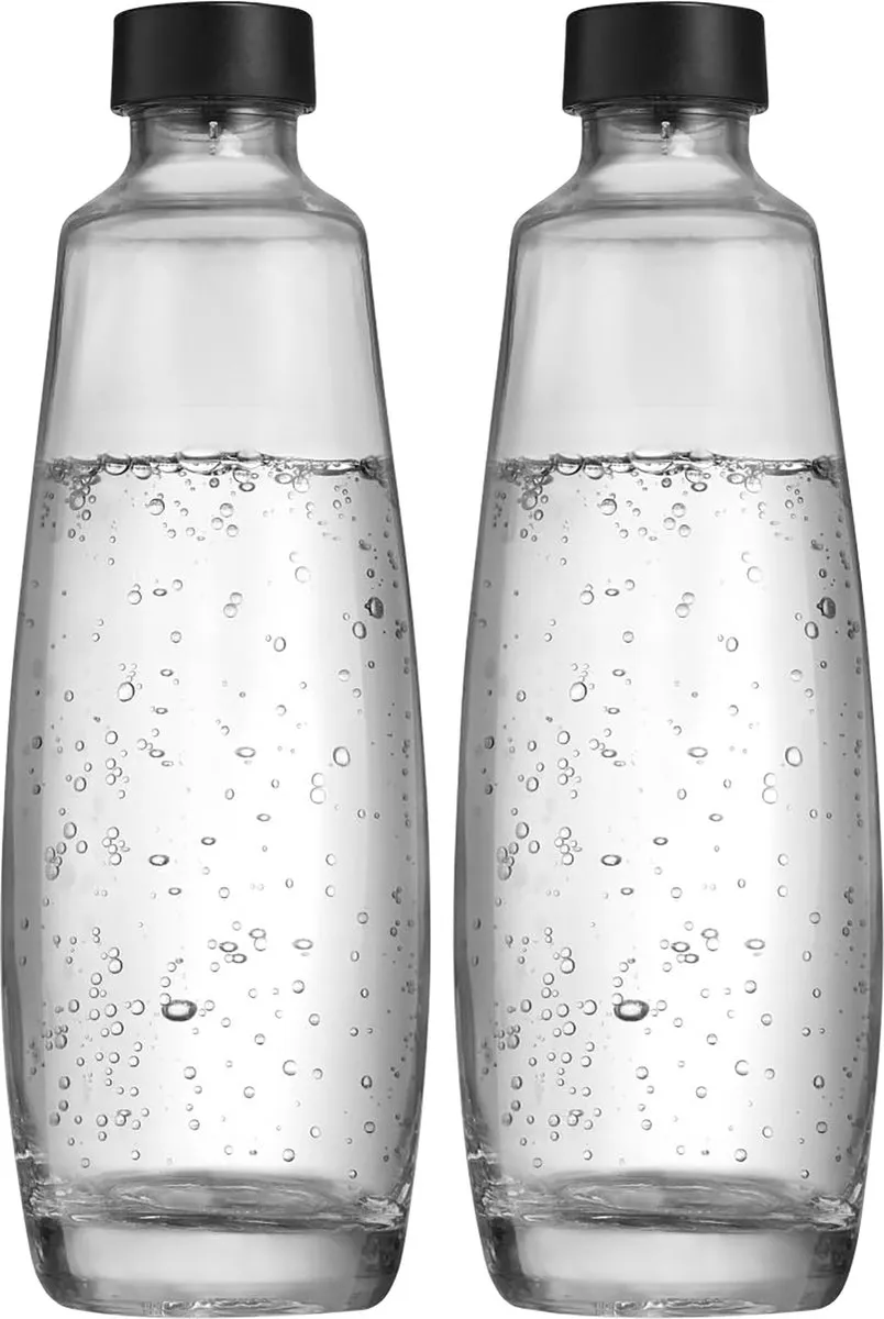 SodaStream DUO Karaffen 1L - 2 Stuks - Transparant