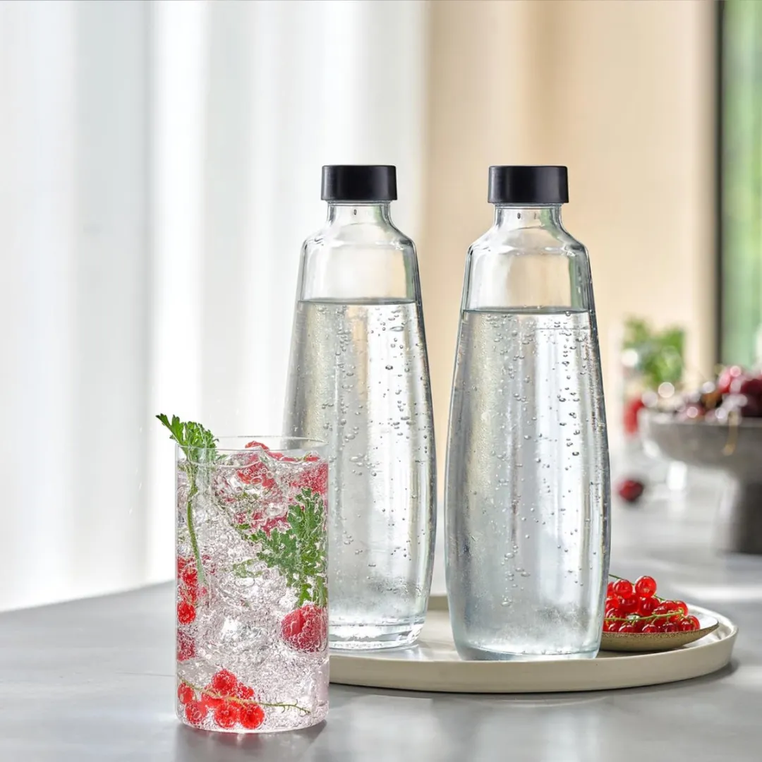 SodaStream DUO Karaffen 1L - 2 Stuks - Transparant