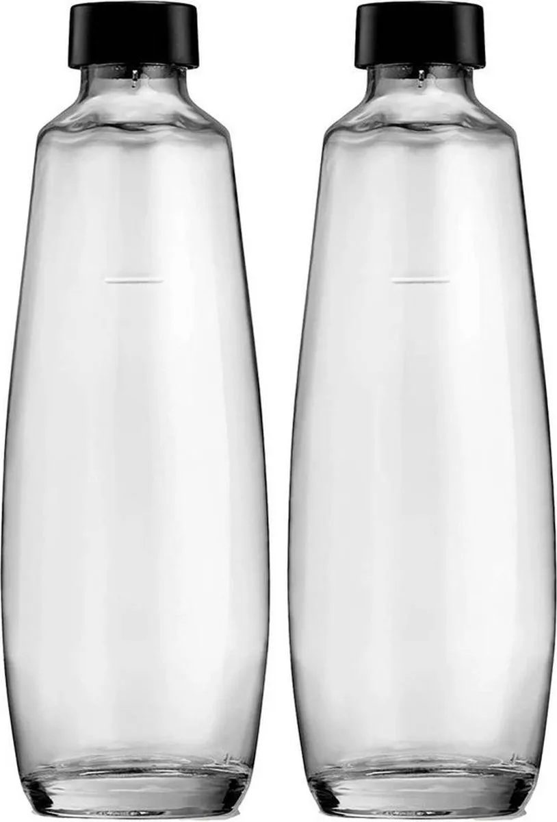 SodaStream DUO Karaffen 1L - 2 Stuks - Transparant