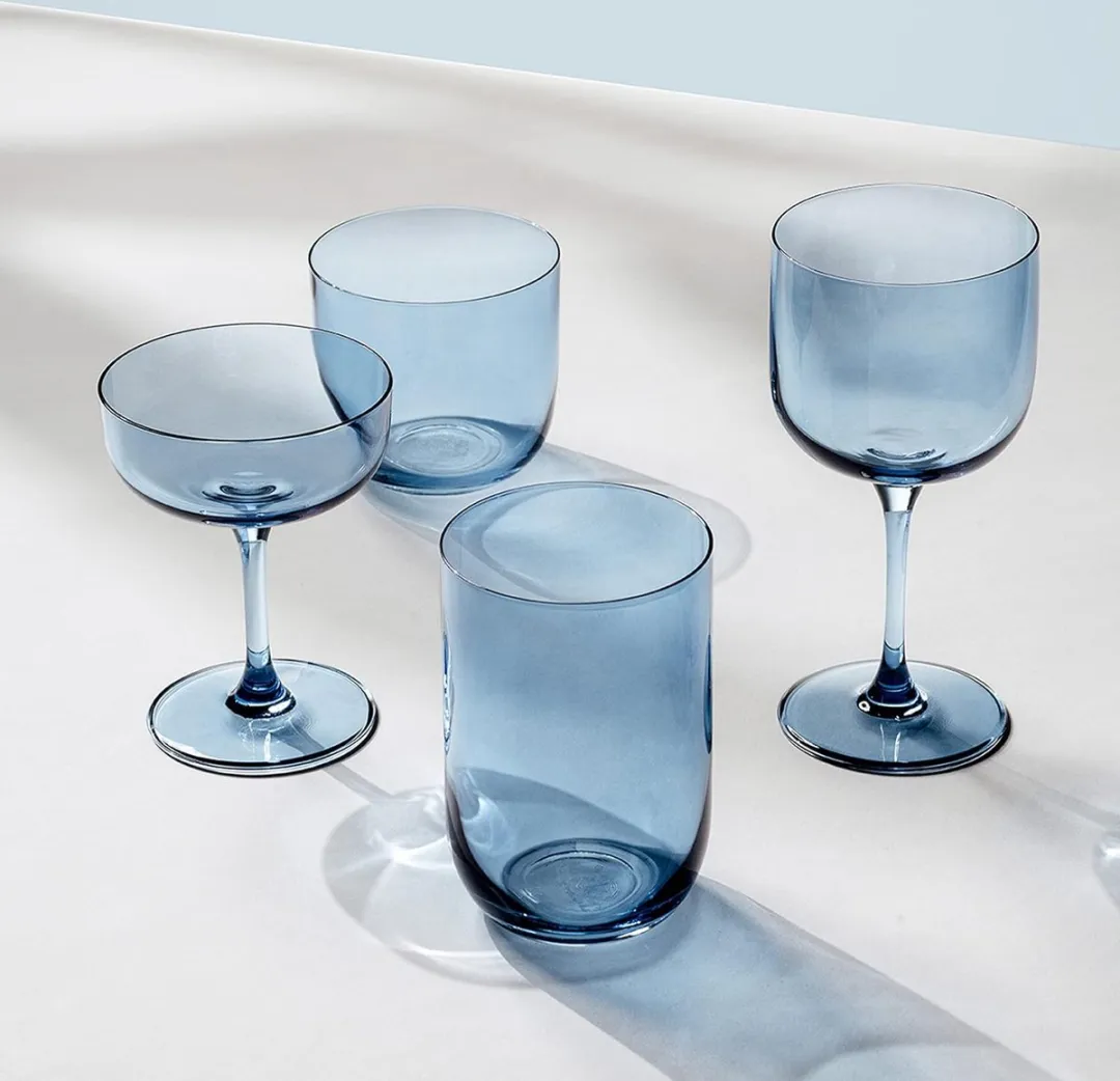 Villeroy & Boch Champagneglazen - 0.27L - 2 Stuks - Blauw - afbeelding 2 van 2