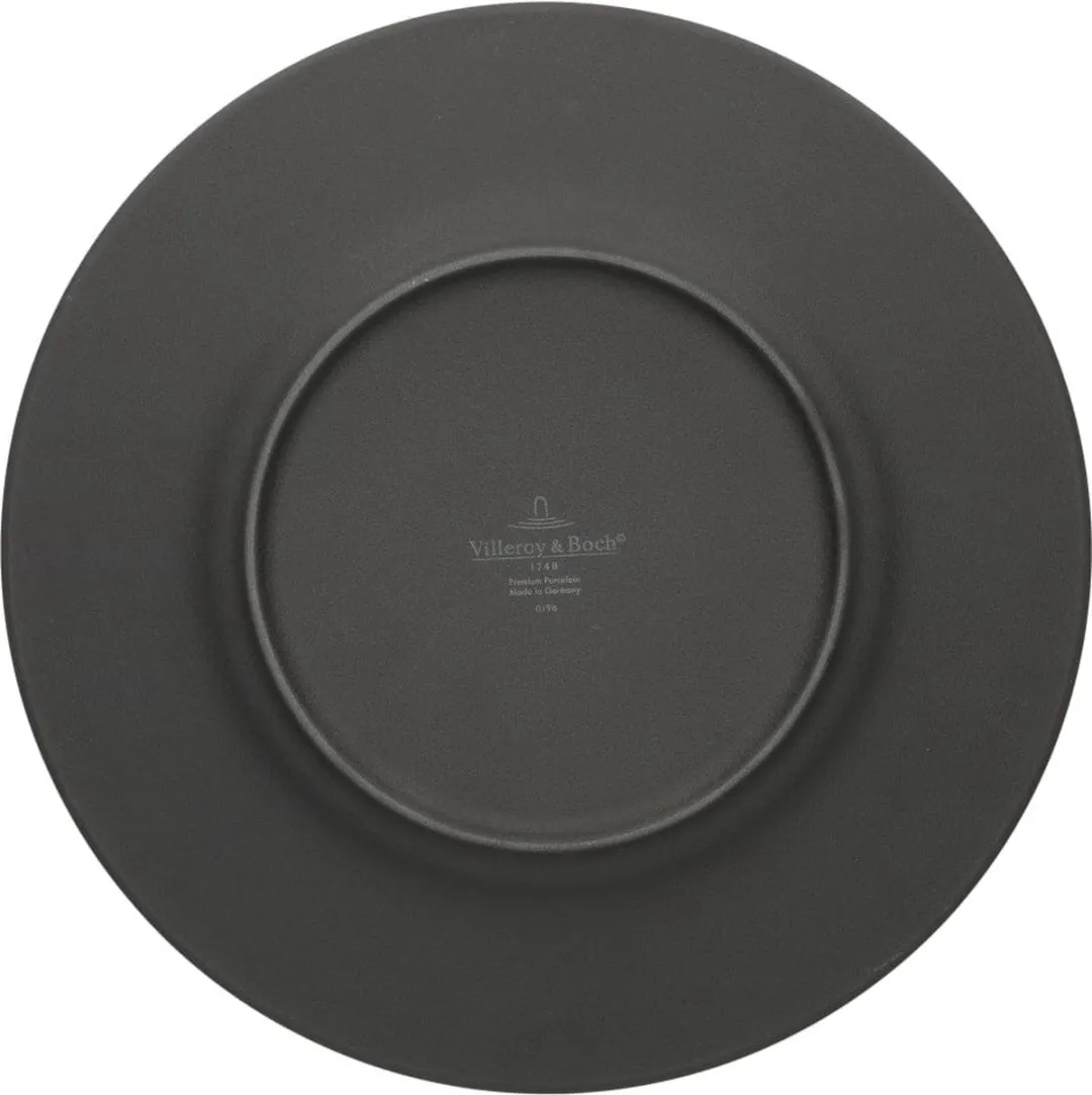 Villeroy & Boch Manufacture Rock Dinerborden 27cm - 6 Stuks - Zwart