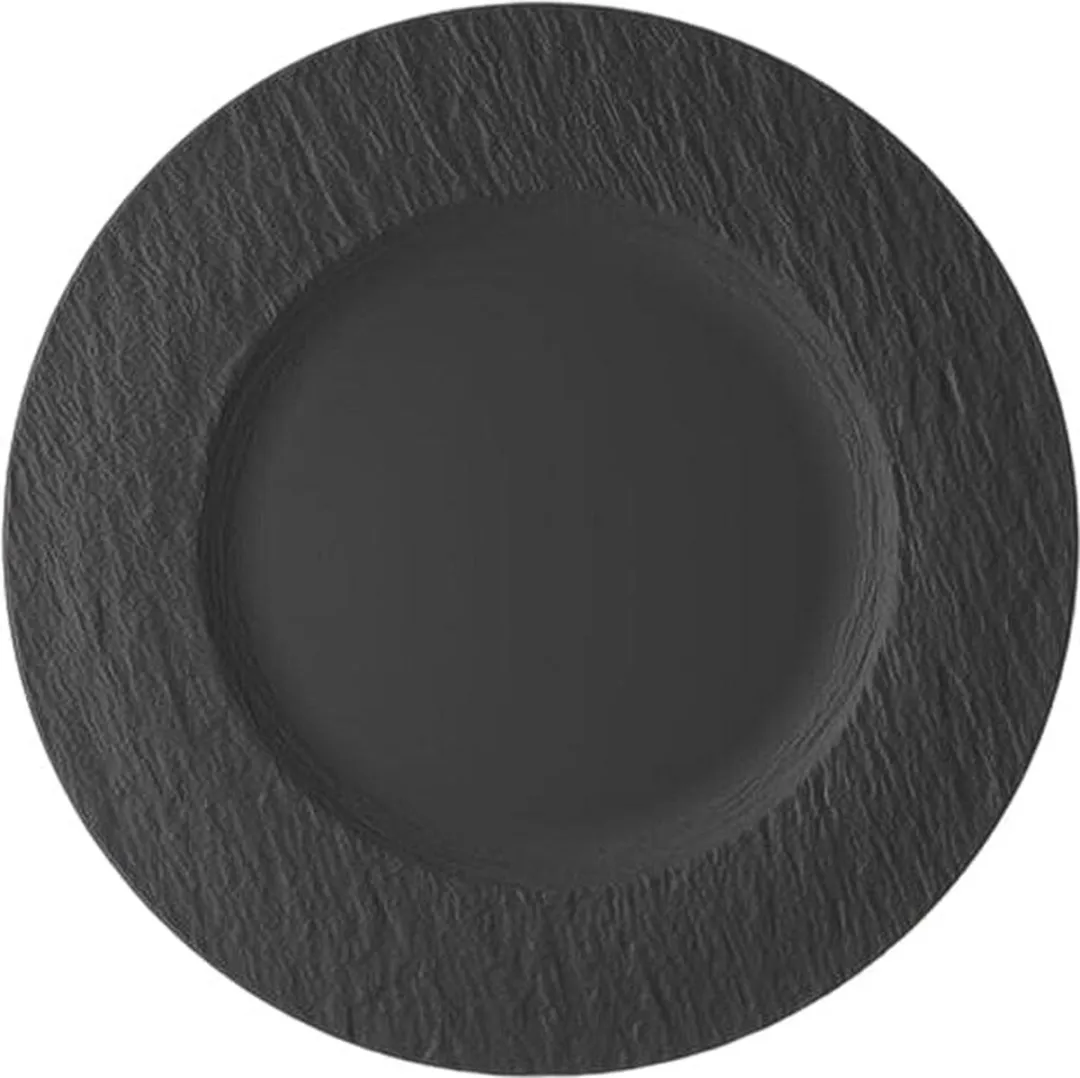 Villeroy & Boch Manufacture Rock Dinerborden 27cm - 6 Stuks - Zwart