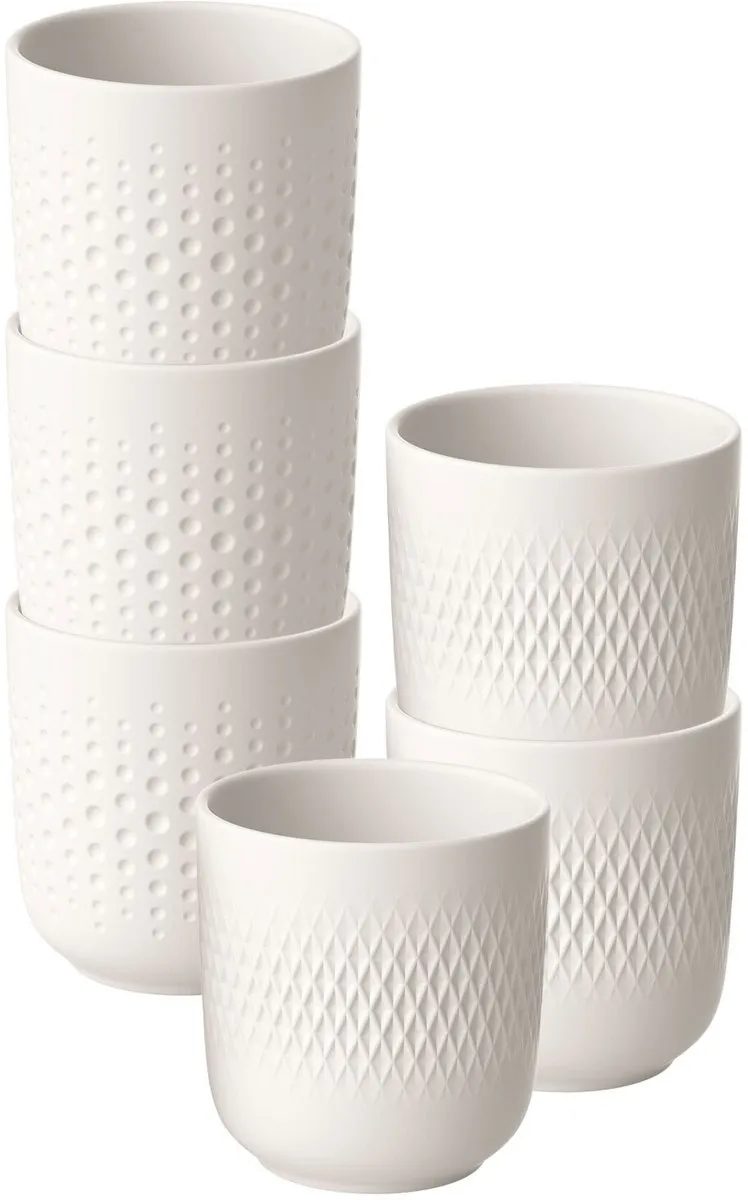 Villeroy & Boch Manufacture Collier 290ml - Set van 6 - Zwart