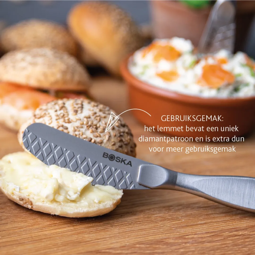 Boska Monaco+ Smeermessenset RVS 3-delig - 13cm