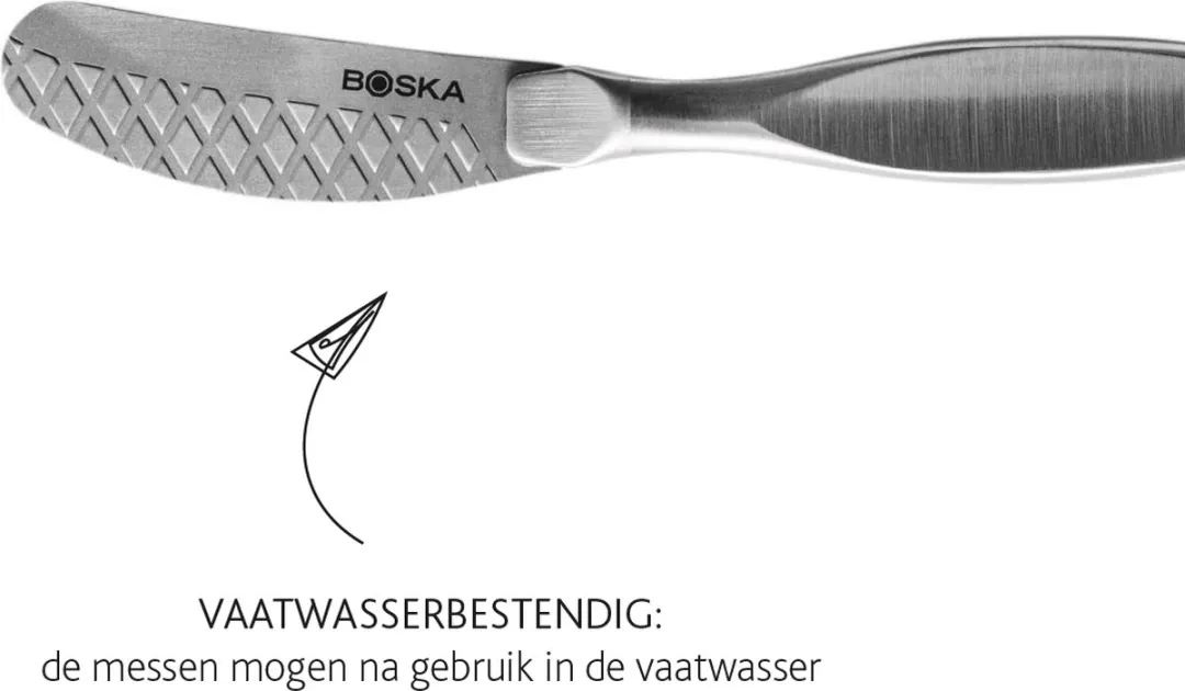 Boska Monaco+ Smeermessenset RVS 3-delig - 13cm