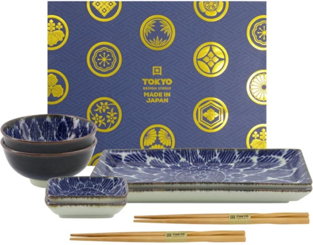 Tokyo Design Studio Ohuke Dahlia Sushi Giftset 13A