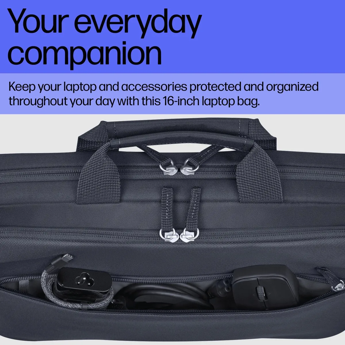 HP Everyday 16 inch Laptoptas A08KKAA - Grijs - afbeelding 6 van 6