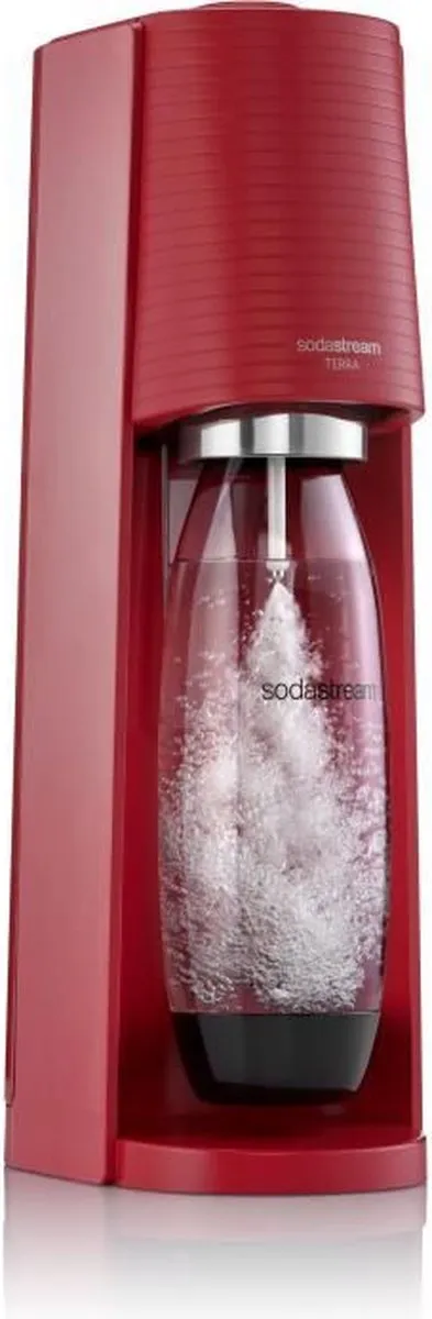 SodaStream TERRAR Carbonator - 1L - Rood - afbeelding 4 van 6