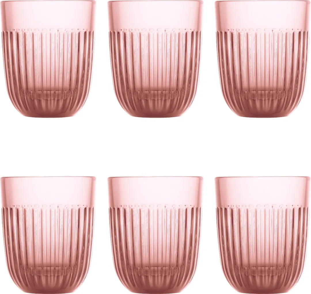 La Rochère Ouessant Tumbler 26cl - 6 Stuks - Roze