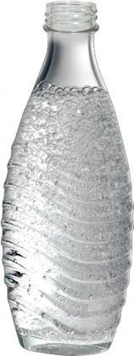 SodaStream Carbonatortoebehoren 1040220880 - 2x Glas Carafe Doppen - Zwart