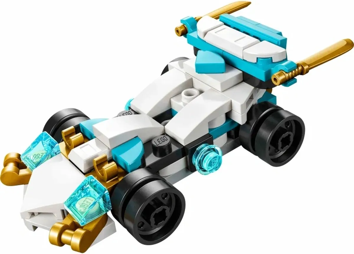 LEGO Ninjago 30674 Zane's Voertuigen met Drakenkracht - 55 Stukken