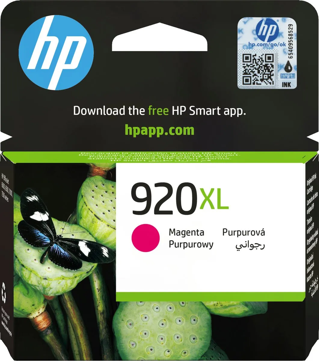 HP 920XL Magenta Inktcartridge - 700 Pagina's