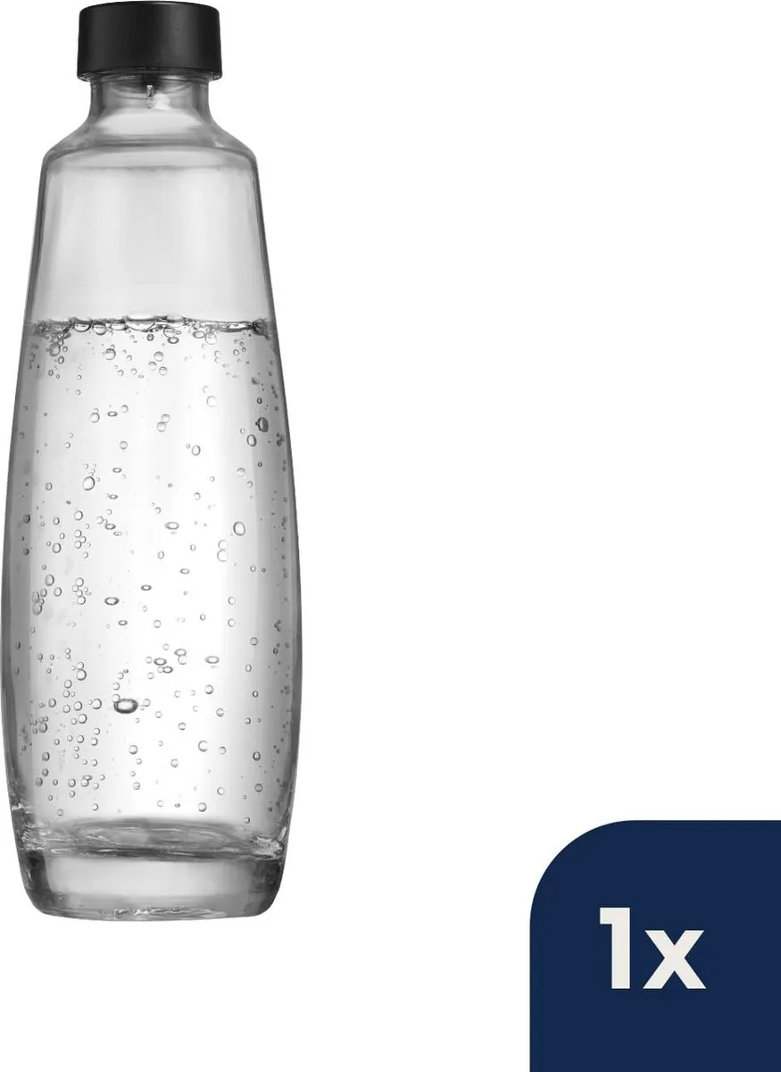 SodaStream DUO Glazen Karaf 1L - Transparant