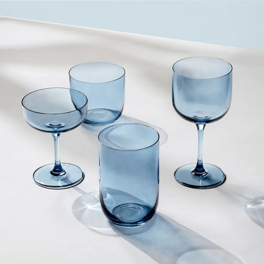 Villeroy & Boch Like Ice Longdrinkglazen 2 Stuks - Blauw