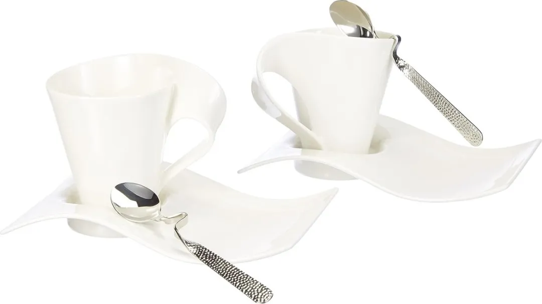Villeroy & Boch Koffiemokken - 6 Stuks Wit