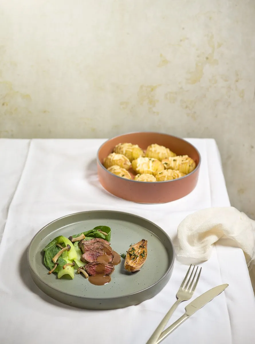 Cosy&Trendy Kopenhagen Mist Groene Diepe Bord 21cm - Set van 3