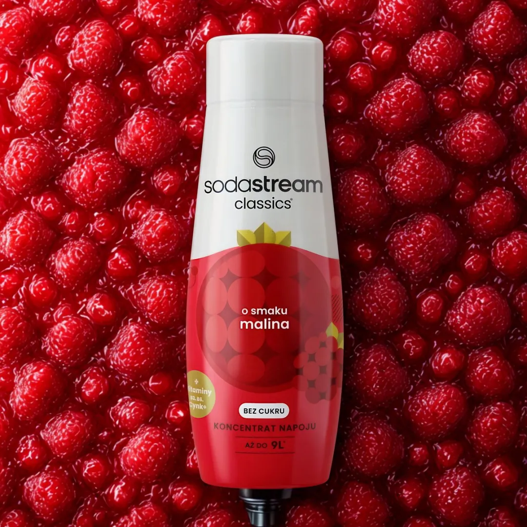 SodaStream Malina Siroop 440ml - Rood - afbeelding 6 van 6