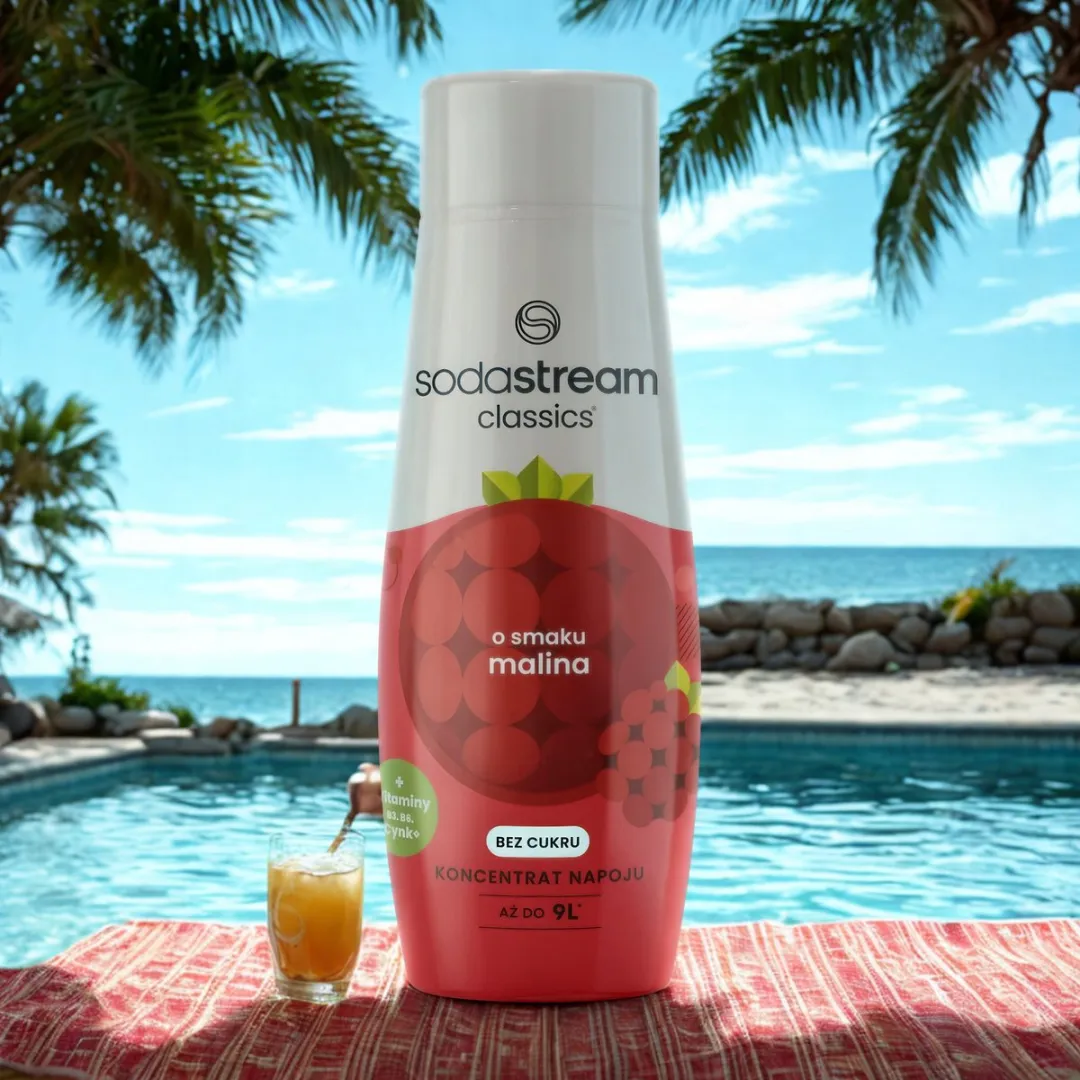 SodaStream Malina Siroop 440ml - Rood