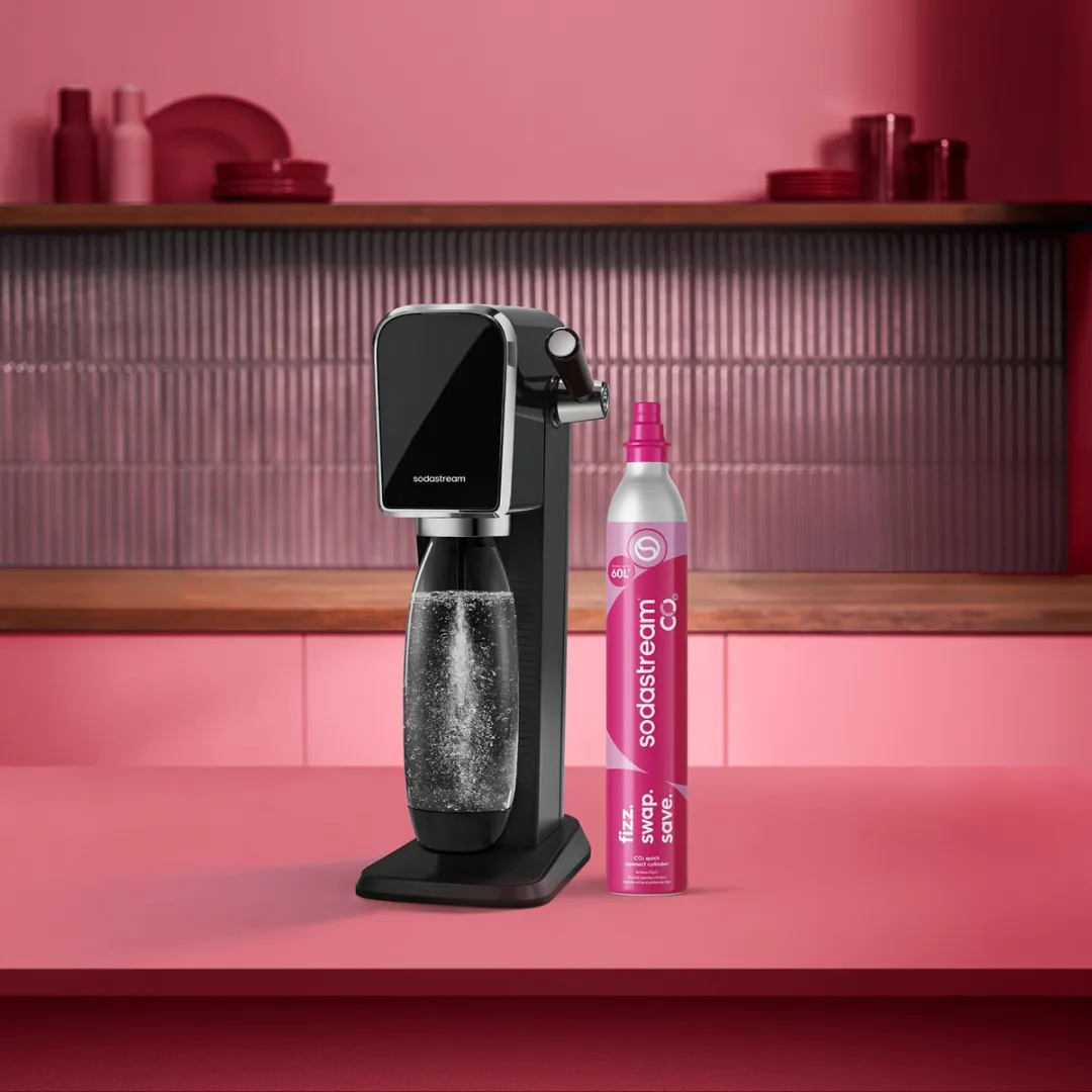 SodaStream Quick Connect Reserve Koolzuurcilinder 60L - Roze