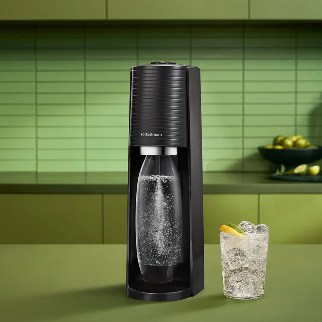SodaStream Bruiswatertoestel Terra Megapack Zwart