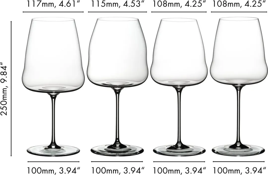 Riedel Winewings Wijnglazen Set - 4 Stuks - Carbernet/Sauvignon Blanc - afbeelding 6 van 6