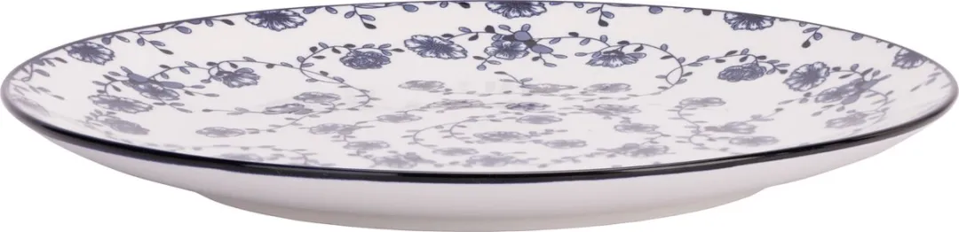 Cosy&Trendy Flor Azul Plat Bord D27cm - 4 Stuks - afbeelding 2 van 2