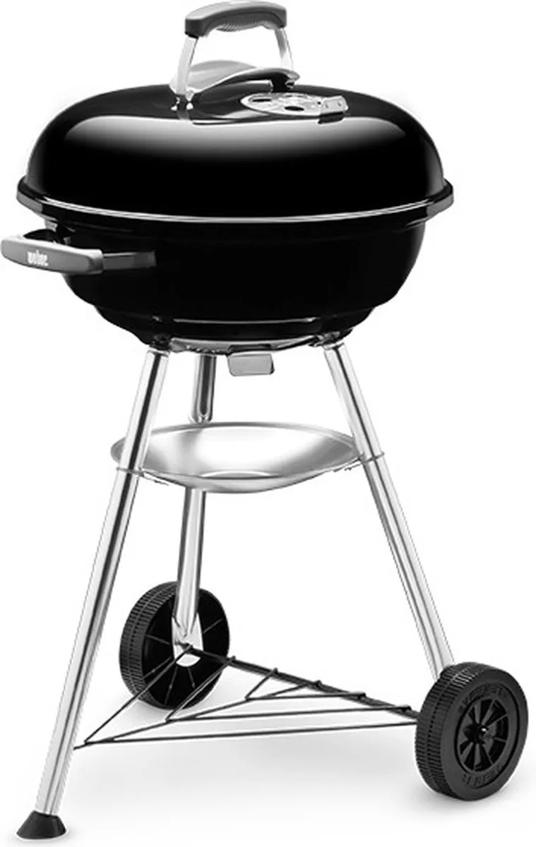 Weber Compact Kettle Houtskoolbarbecue Ø47cm - Zwart