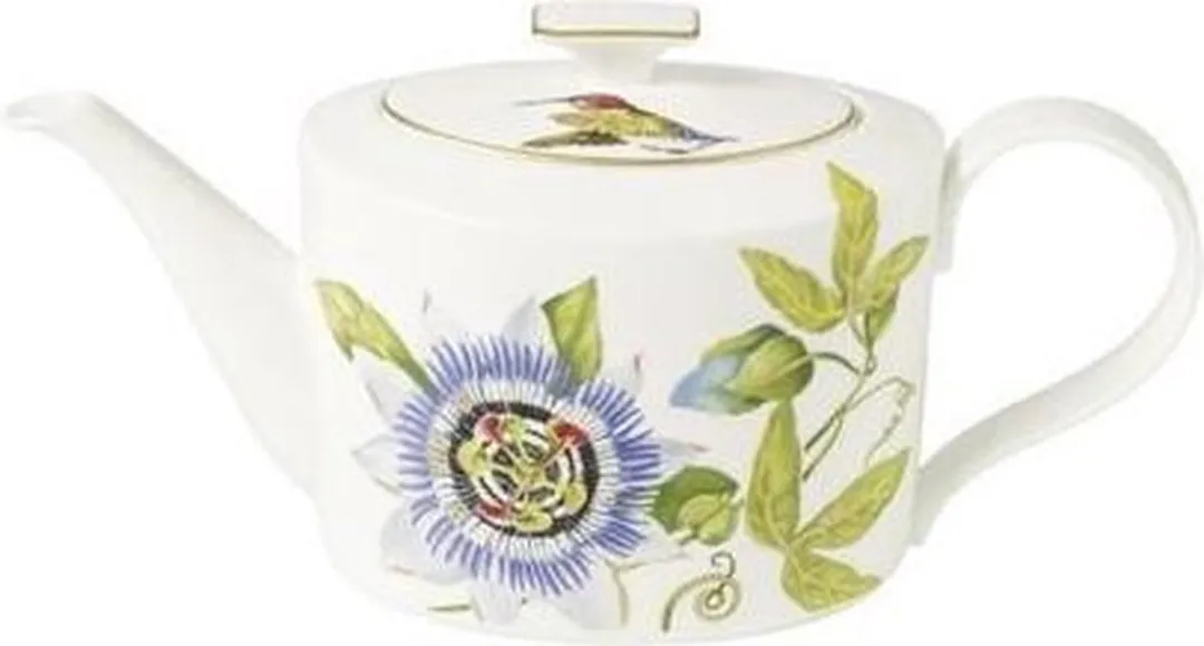 Villeroy & Boch Amazonia Theepot 1,2L - Groen/Wit/Geel