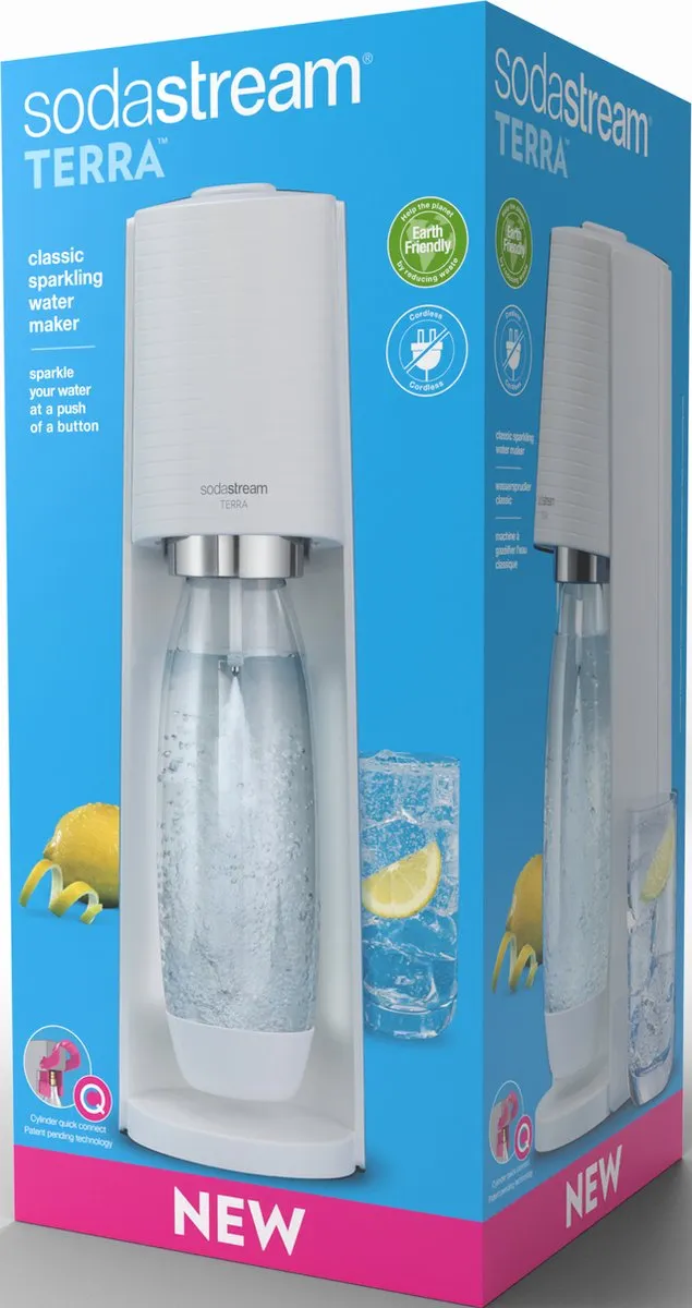 SodaStream Bruiswatertoestel Terra Starterkit Wit