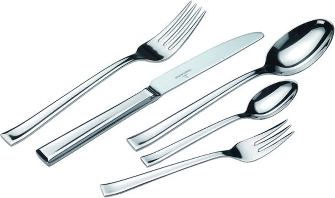 Villeroy & Boch Victor Bestekcassette 68-delig - 12 Personen - Zilver