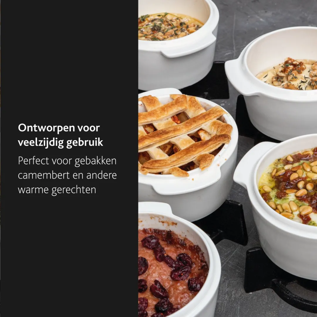 Boska Cheese Baker Ovenschaal 13cm - Wit
