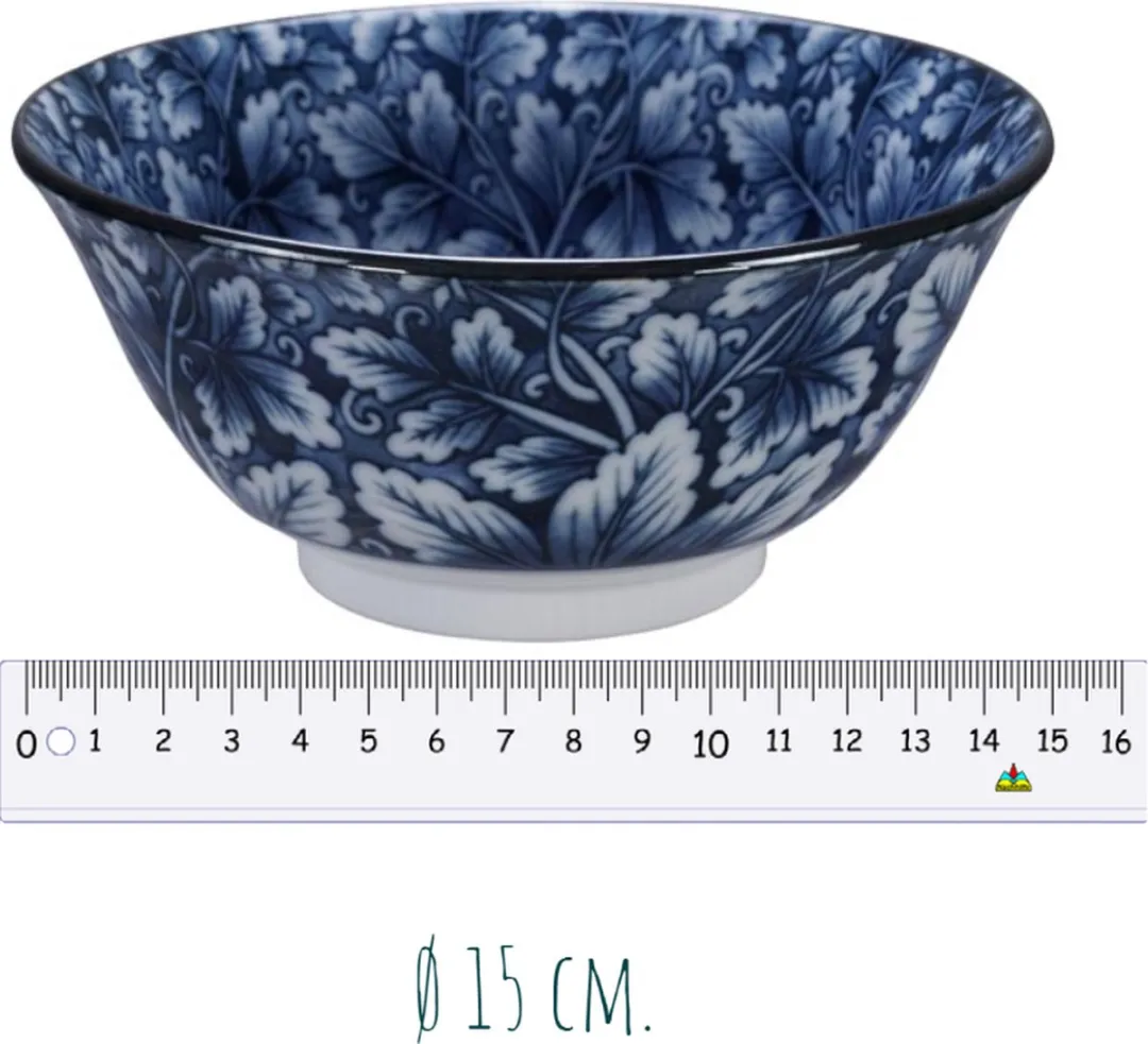 Tokyo Design Studio Mixed Bowls Giftset 4 Stuks - 550ml