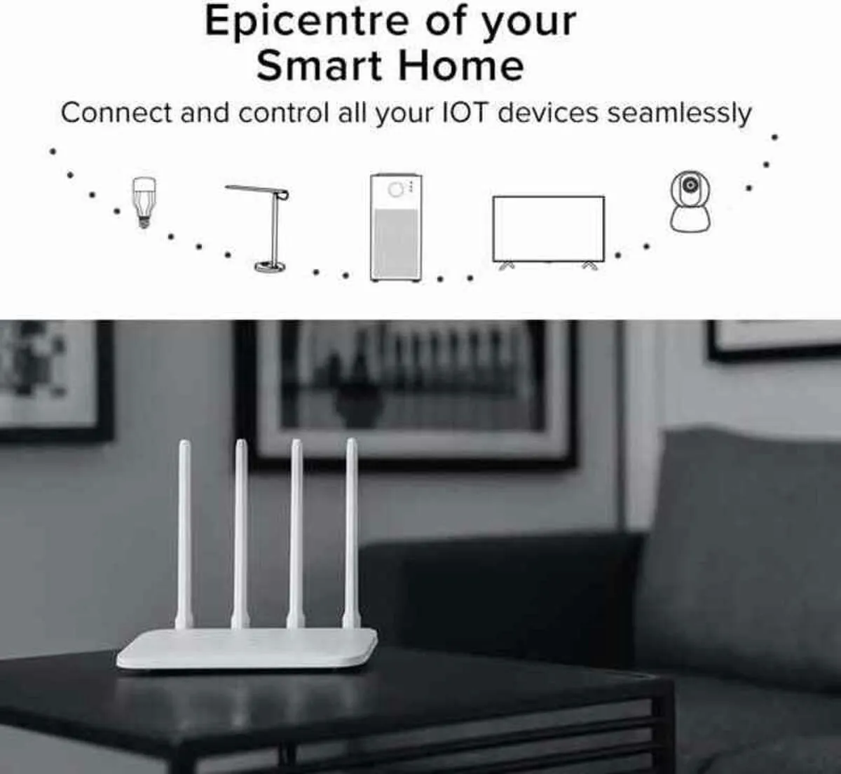 Xiaomi DVB4224GL Router - 300 Mbps Wit
