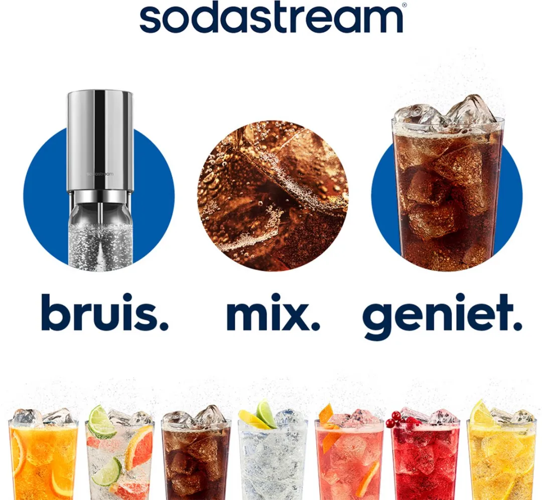 SodaStream ensō Bruiswatertoestel RVS - Zilver - afbeelding 6 van 6