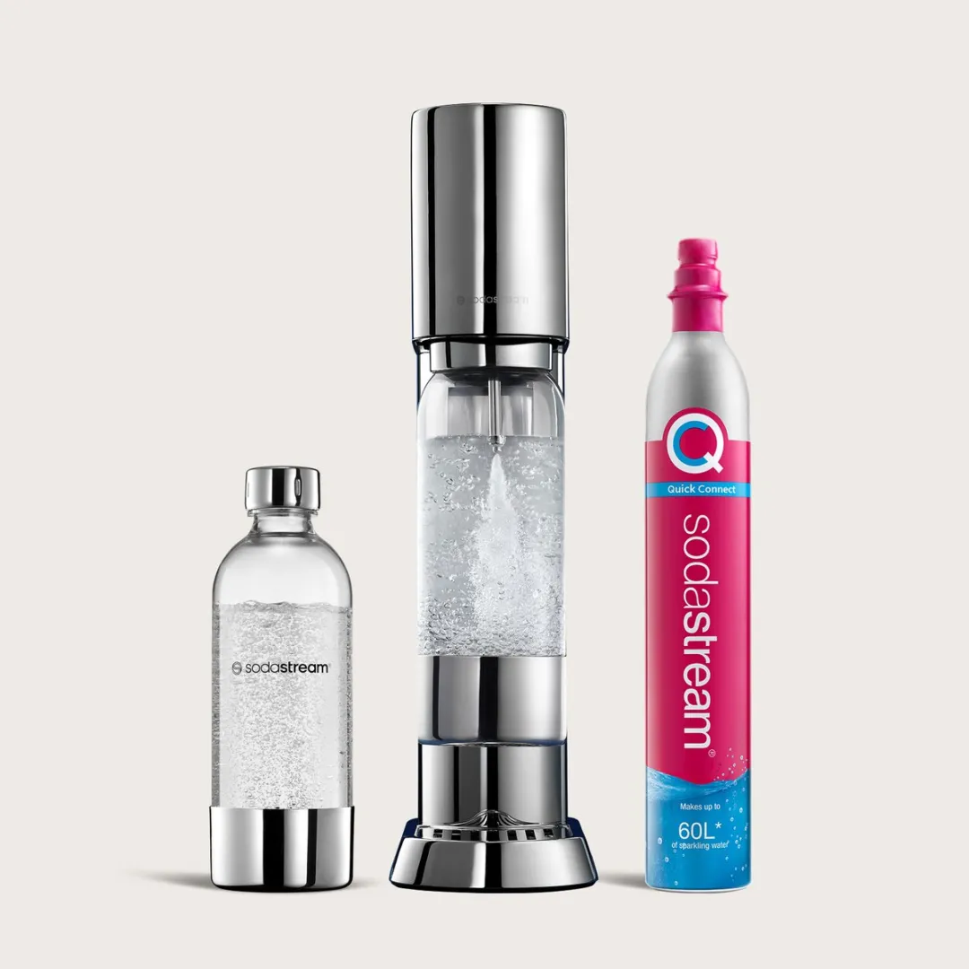 SodaStream Bruiswatertoestel ensō - Rvs - Zilver