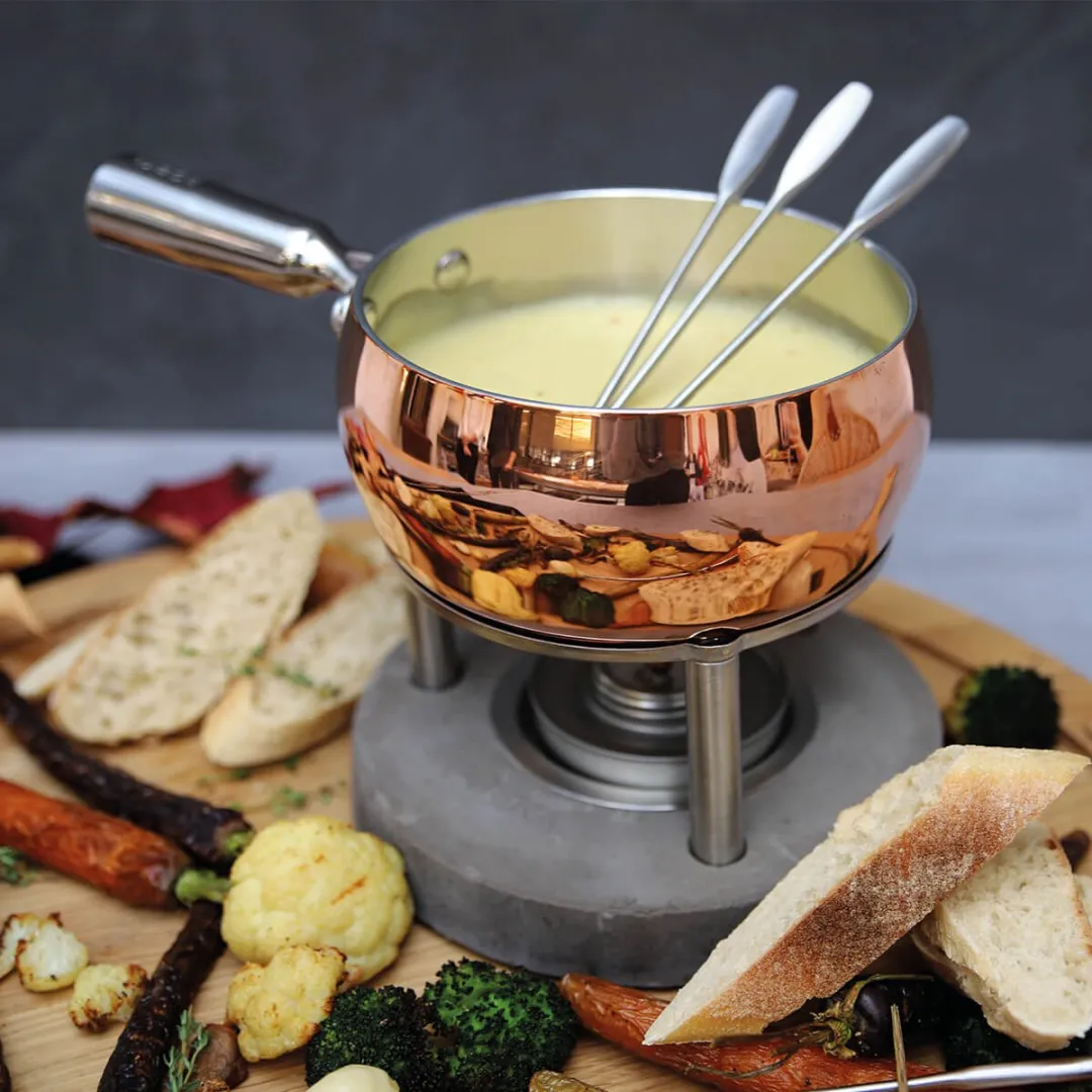 Boska Fondueset Koper - 1,7L - 22cm