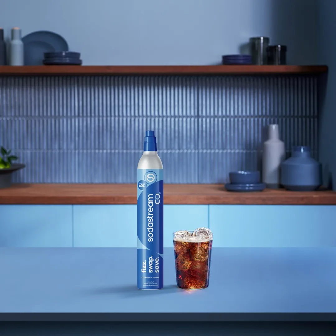 SodaStream Reserve Koolzuurcilinder 60L - Blauw