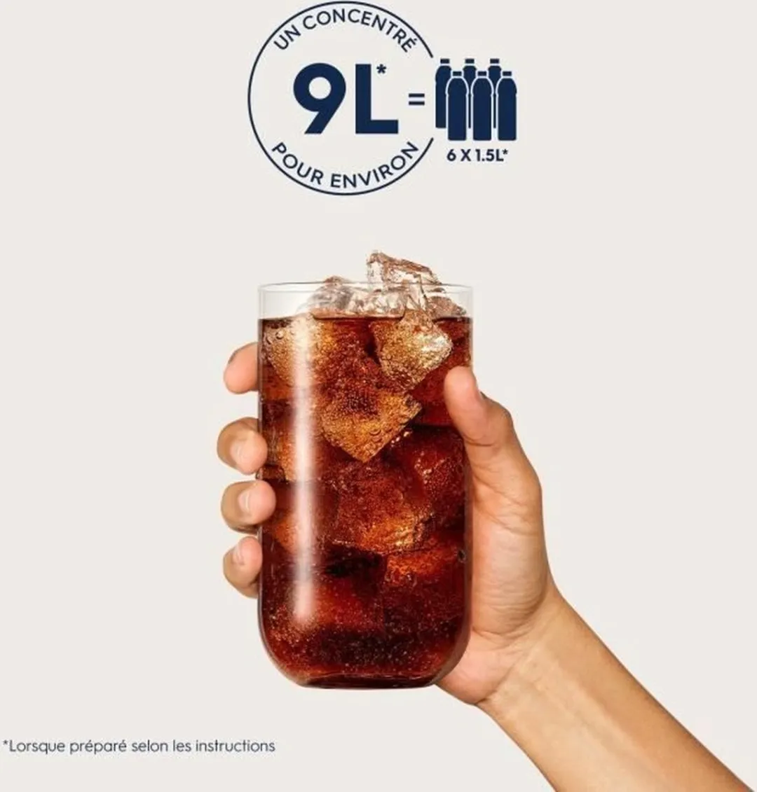 SodaStream Suikervrije Cola Concentraat 440ml - 6 Stuks