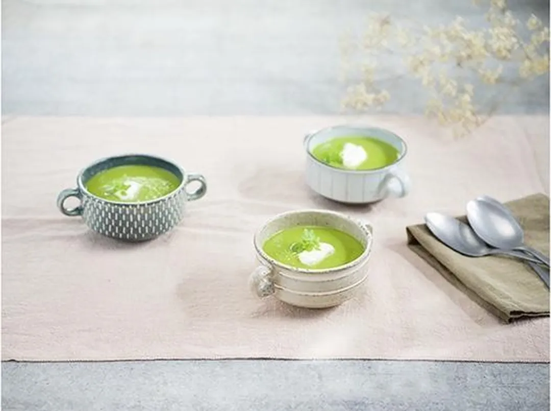 Cosy&Trendy Venzia Quattro Soepkommen - 33cl - Set van 6 - Grijs