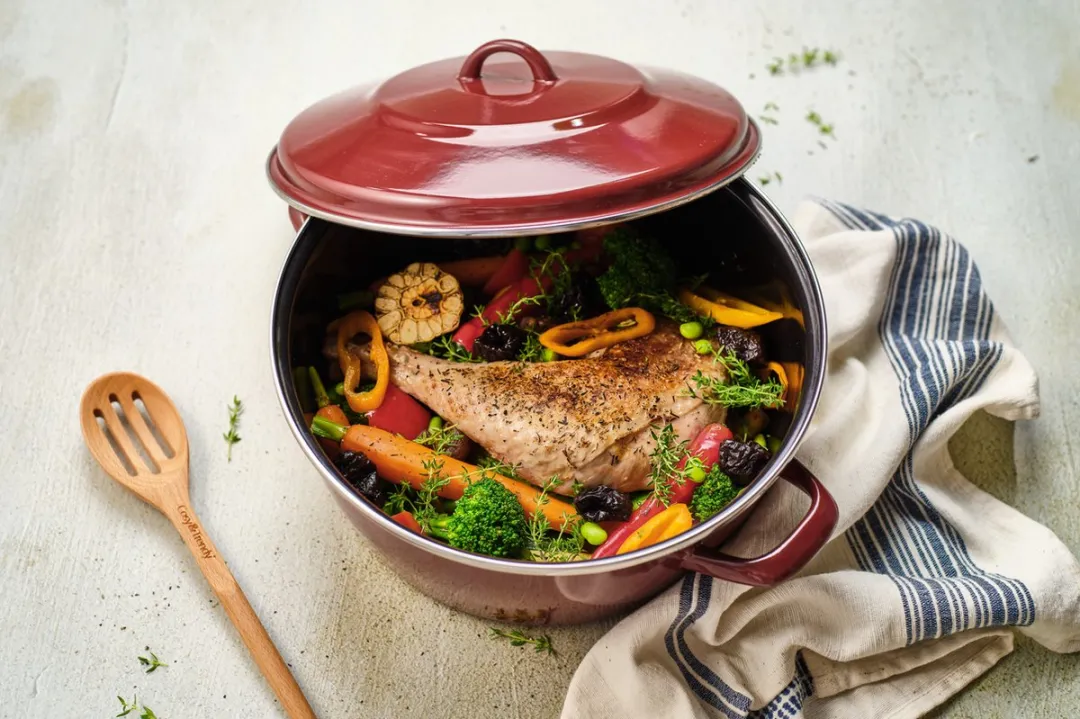 Cosy&Trendy Nonna Kookpan Ø28cm Bloodstone - 2 Stuks