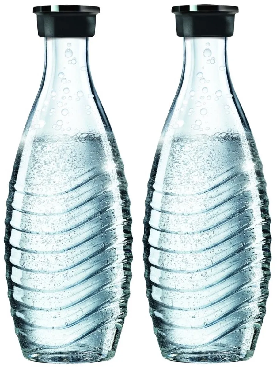 SodaStream Duopack Glazen Karaffen 0,75L - 2 Stuks