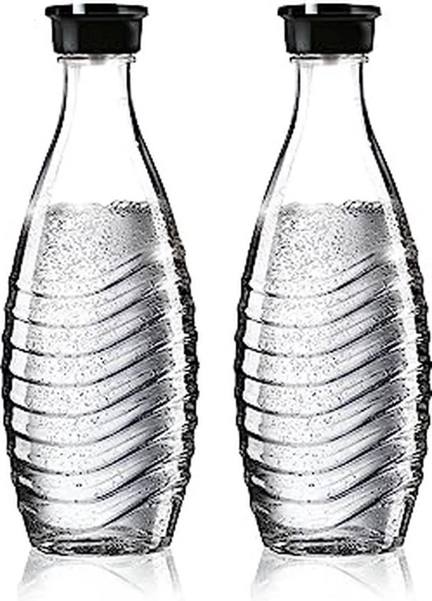 SodaStream Duopack Glazen Karaffen 0,75L - 2 Stuks