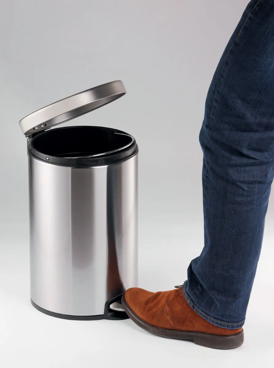 Durable 340223 Prullenbak 20L - Zilver