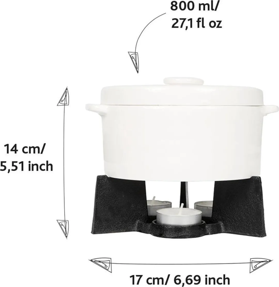Boska Cheese Baker L Ovenschaal - 0.8L - Wit