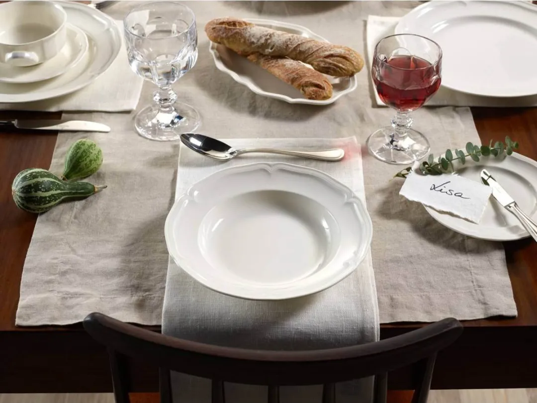 Villeroy & Boch Manoir Diep Bord 23cm - Wit