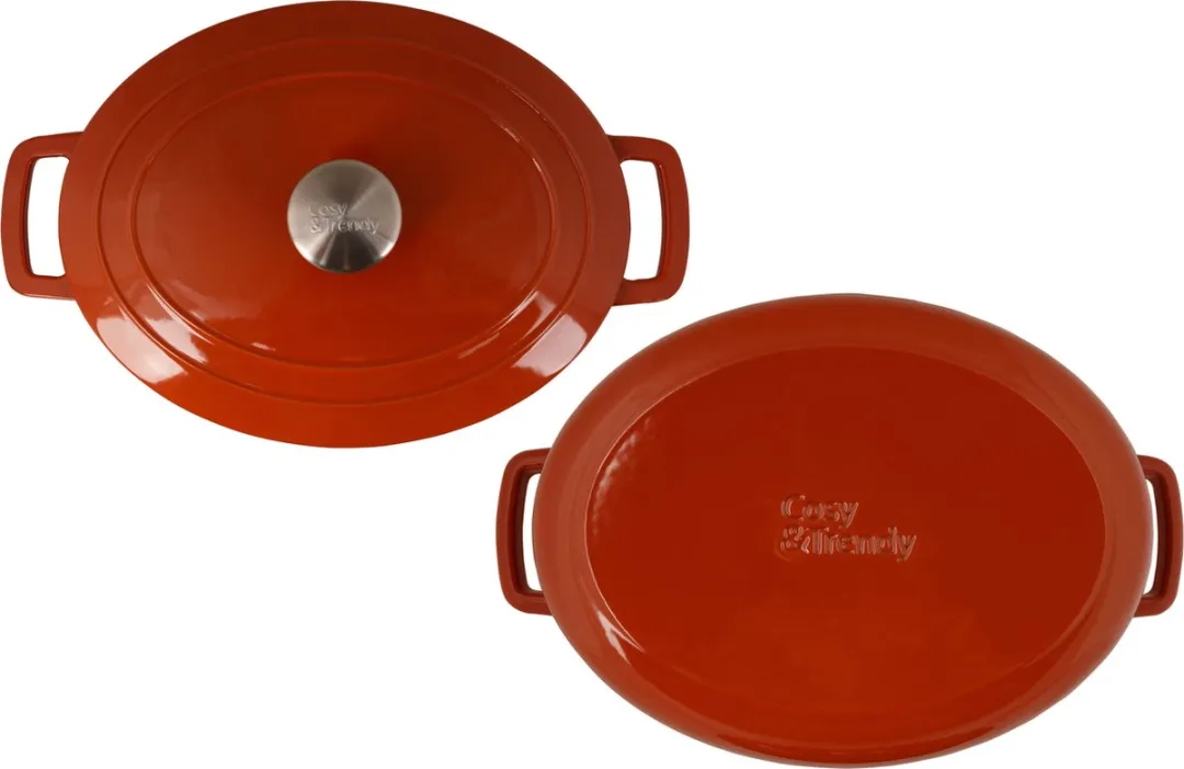 Cosy&Trendy Fontestic Kookpan Roest - 31cm