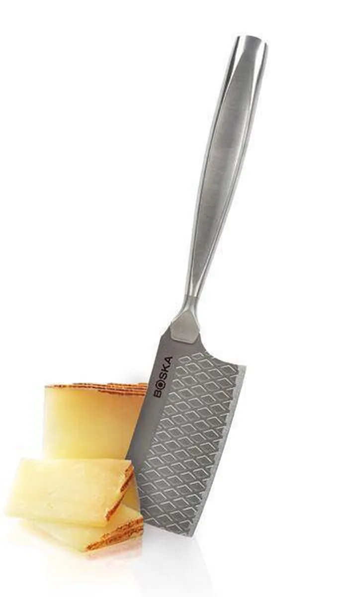 Boska Kaasbijl Hard Monaco+ Nr.6 - Kaasbijl - Kaasmes - Kaasbijl voor oude kaas - RVS - Vaatwasserbestendige kaasbijl - Keukengerei - Keuken accessoires - - 10 jaar garantie